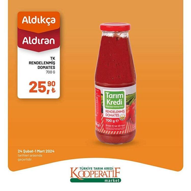 Tarım Kredi Kooperatif Market 24 Şubat-1 Mart 2024: Tavuk, kıyma, ayçiçek yağında Mart indirimi var