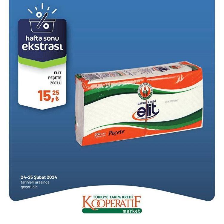 Tarım Kredi Kooperatif Market 24 Şubat-1 Mart 2024: Tavuk, kıyma, ayçiçek yağında Mart indirimi var