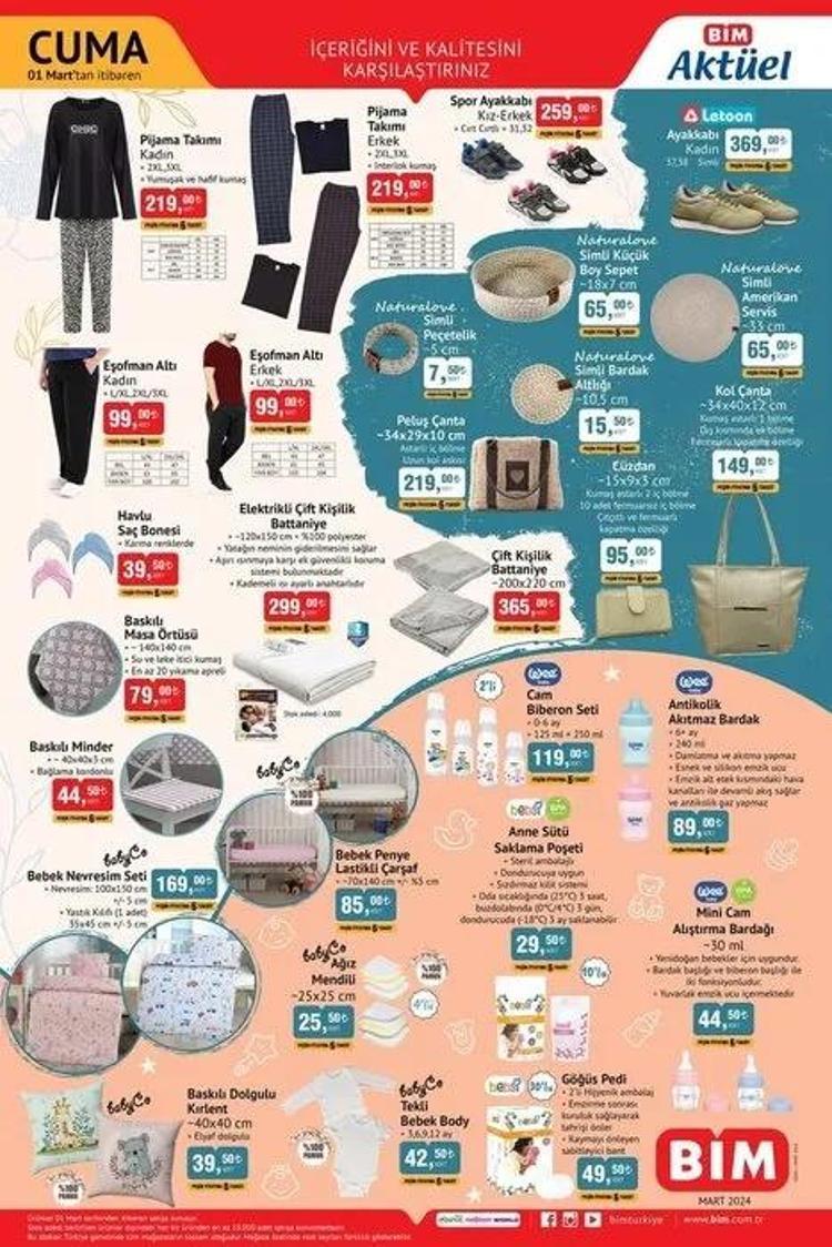 BİM aktüel 27 Şubat - 1 Mart 2024 katalog yayınlandı: Tost ve kahve makinesi, elektrikli süpürgede yılın fırsatı var