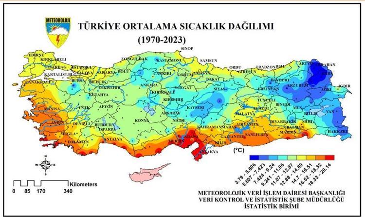 Türkiyenin en soğuk ve en sıcak gün rekorları kıran illeri belli oldu 53 yıllık Meteoroloji raporunda çarpıcı rakamlar ortaya çıktı