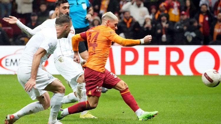 Galatasaray Çaykur Rizespor maçında gol yağmuru: 6-2