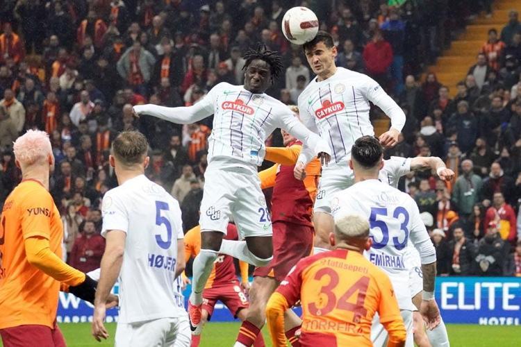Galatasaray Çaykur Rizespor maçında gol yağmuru: 6-2