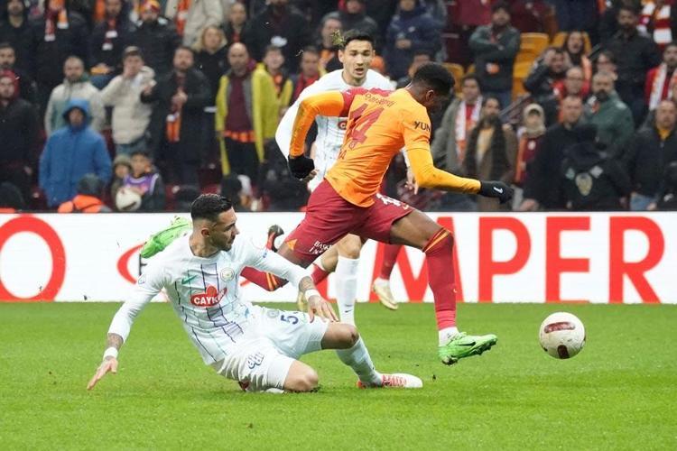 Galatasaray Çaykur Rizespor maçında gol yağmuru: 6-2