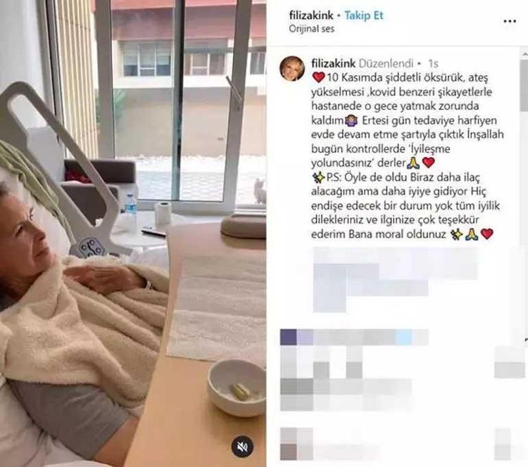 Filiz Akın son durumunu açıkladı 10 günlük tekrar farklı ilaçlar eklendi’