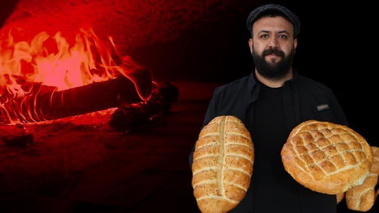 Ateş karşısında zorlu mesai hem oruç tutuyorlar hem de Ramazan pidesi yetiştiriyorlar