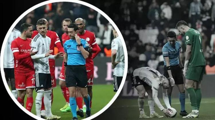 Beşiktaşın penaltısının iptal edilmesi doğru muydu Eski hakemden çarpıcı yorum geldi