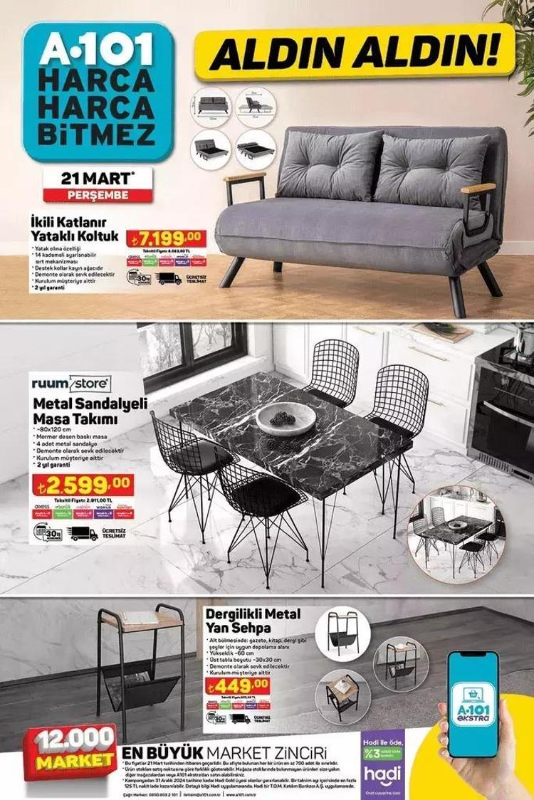 A101 KATALOG 21 Mart Perşembe: Elektrikli araç, airfryer, süpürge…