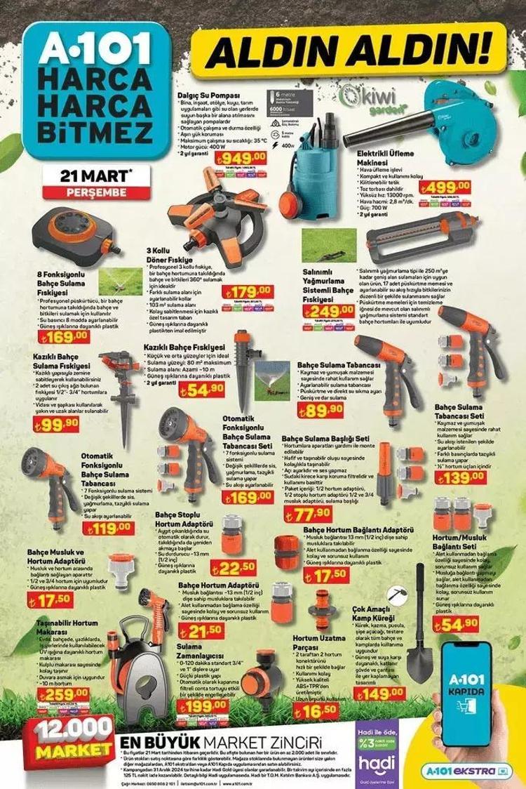 A101 KATALOG 21 Mart Perşembe: Elektrikli araç, airfryer, süpürge…