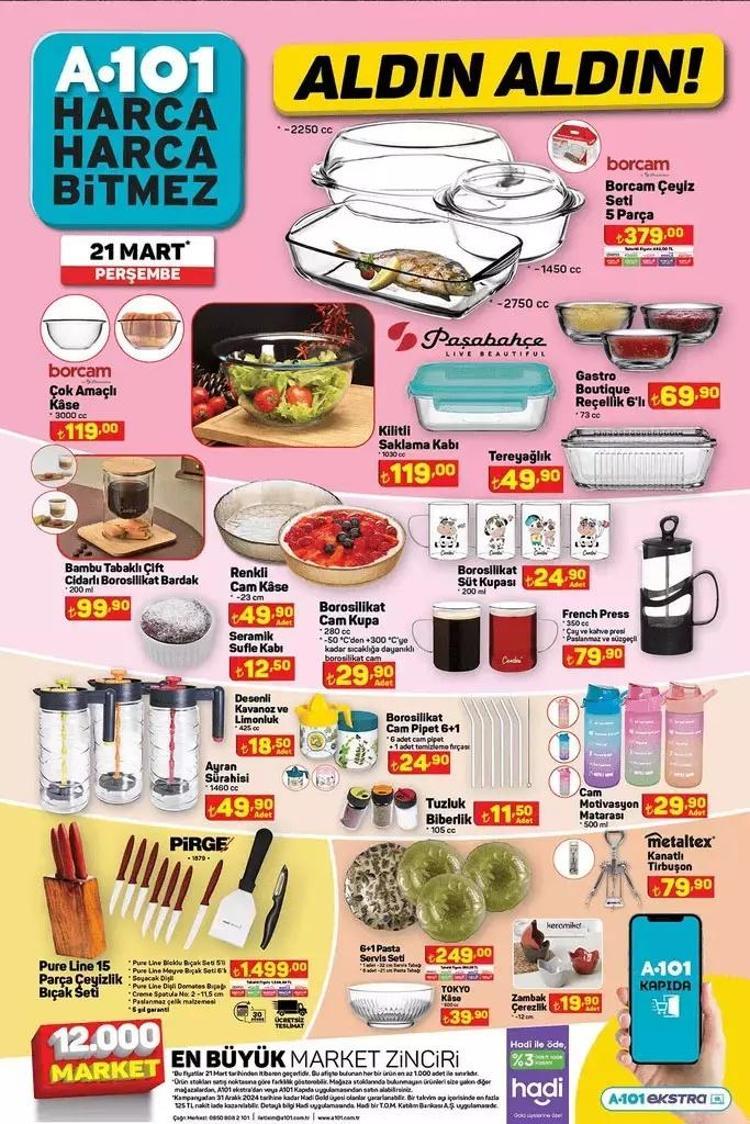 A101 KATALOG 21 Mart Perşembe: Elektrikli araç, airfryer, süpürge…