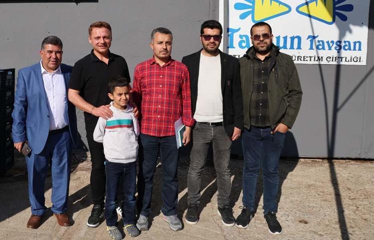 Etlik tavşanda ilk tabaklama çalışması başarıyla sonuçlandı Üretime kazandırıldı