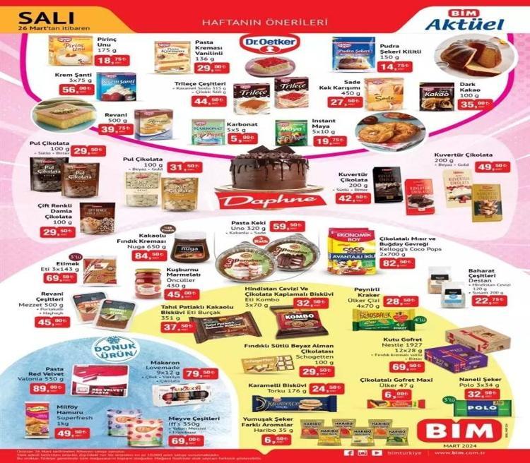 BİM 26-29 Mart aktüel katalog 2024: Bu hafta BİM katalogda neler var İşte indirimli BİM fırsat ürünleri