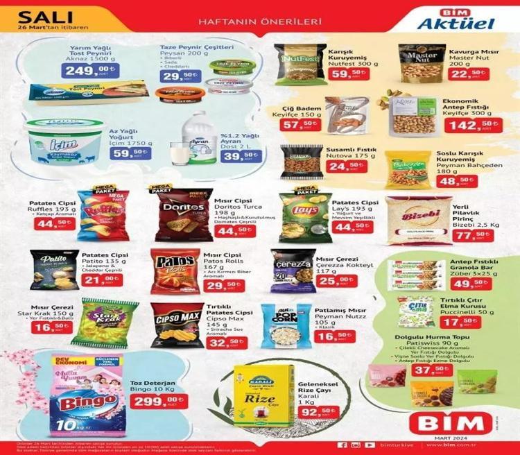 BİM 26-29 Mart aktüel katalog 2024: Bu hafta BİM katalogda neler var İşte indirimli BİM fırsat ürünleri