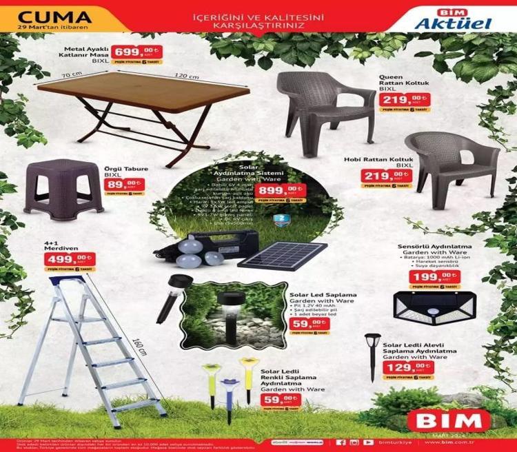 BİM 26-29 Mart aktüel katalog 2024: Bu hafta BİM katalogda neler var İşte indirimli BİM fırsat ürünleri