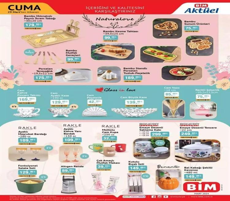 BİM 26-29 Mart aktüel katalog 2024: Bu hafta BİM katalogda neler var İşte indirimli BİM fırsat ürünleri