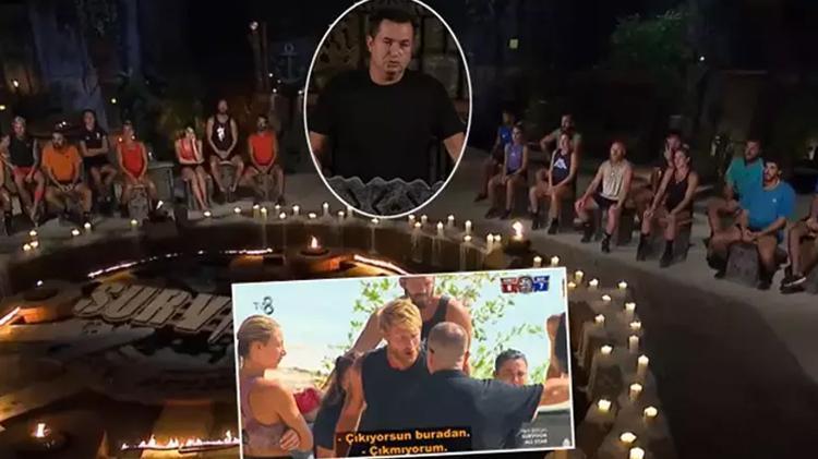 Survivorda ilk eleme adayı belli oldu Yunus Emre yine çıldırdı ve oyundan zorla çıkarıldı