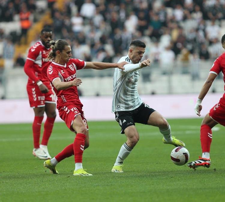 Kartal evinde galibiyete hasret Beşiktaş-Samsunspor: 1-1
