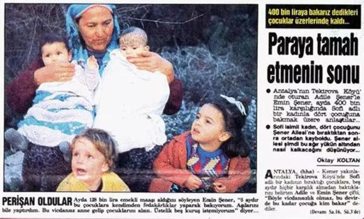 Çocukların dramı 1989’da haber olmuş