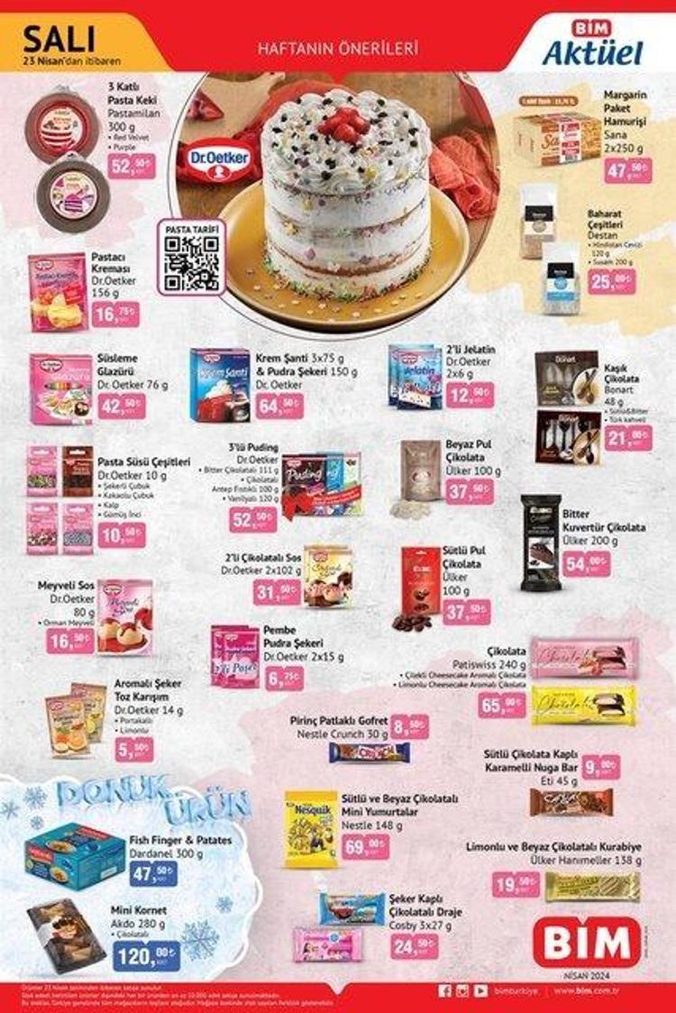 23-26 Nisan BİM aktüel katalog yayınlandı BİMde bu hafta neler var