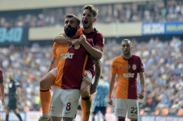 Adana Demirspor - Galatasaray maçında rekor üstüne rekor Sarı-kırmızılılar adım adım şampiyonluğa: 0-3
