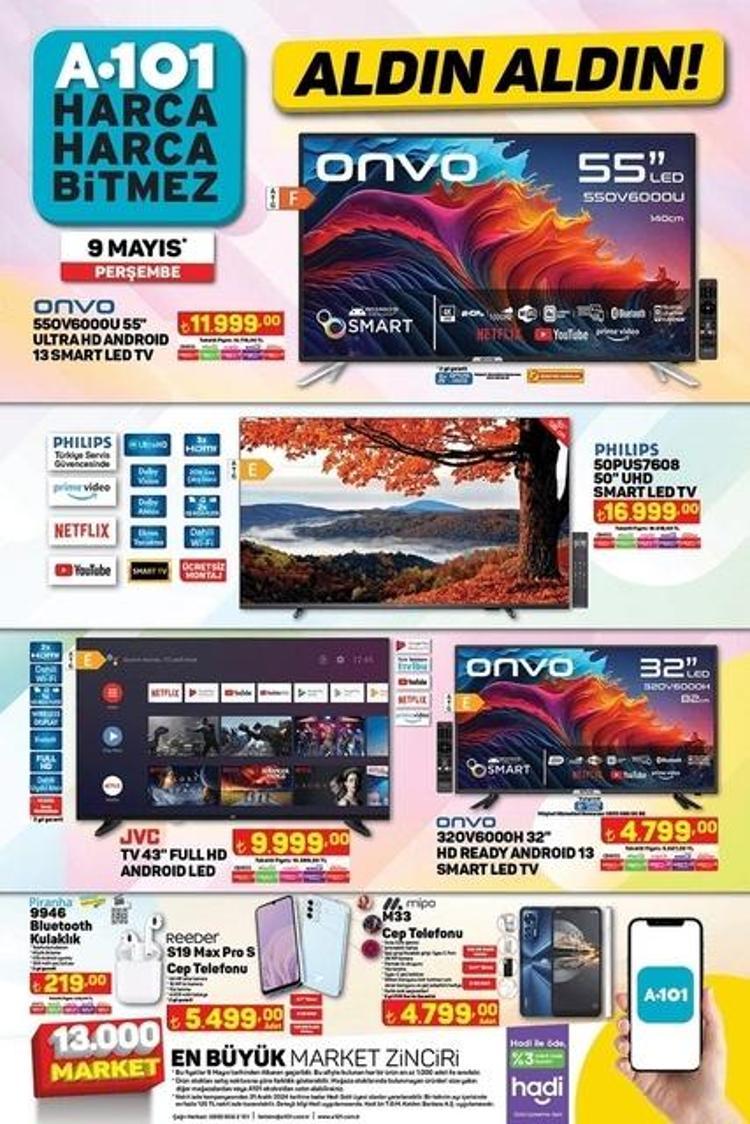 A101 9 Mayıs aktüel katalog 2024 yayınlandı A101 beyaz eşya ve mutfak aletlerinde indirim var A101de bu hafta indirimli ürünler hangileri