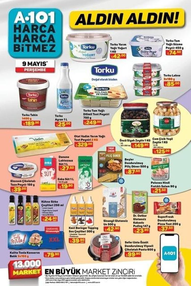 A101 9 Mayıs aktüel katalog 2024 yayınlandı A101 beyaz eşya ve mutfak aletlerinde indirim var A101de bu hafta indirimli ürünler hangileri