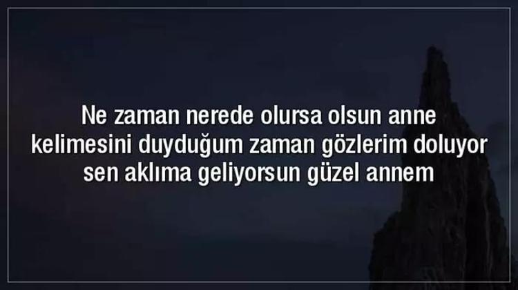 Ölmüş anneye duygusal Anneler Günü mesajları 2024 Vefat eden anneye duygusal Anneler Günü sözleri