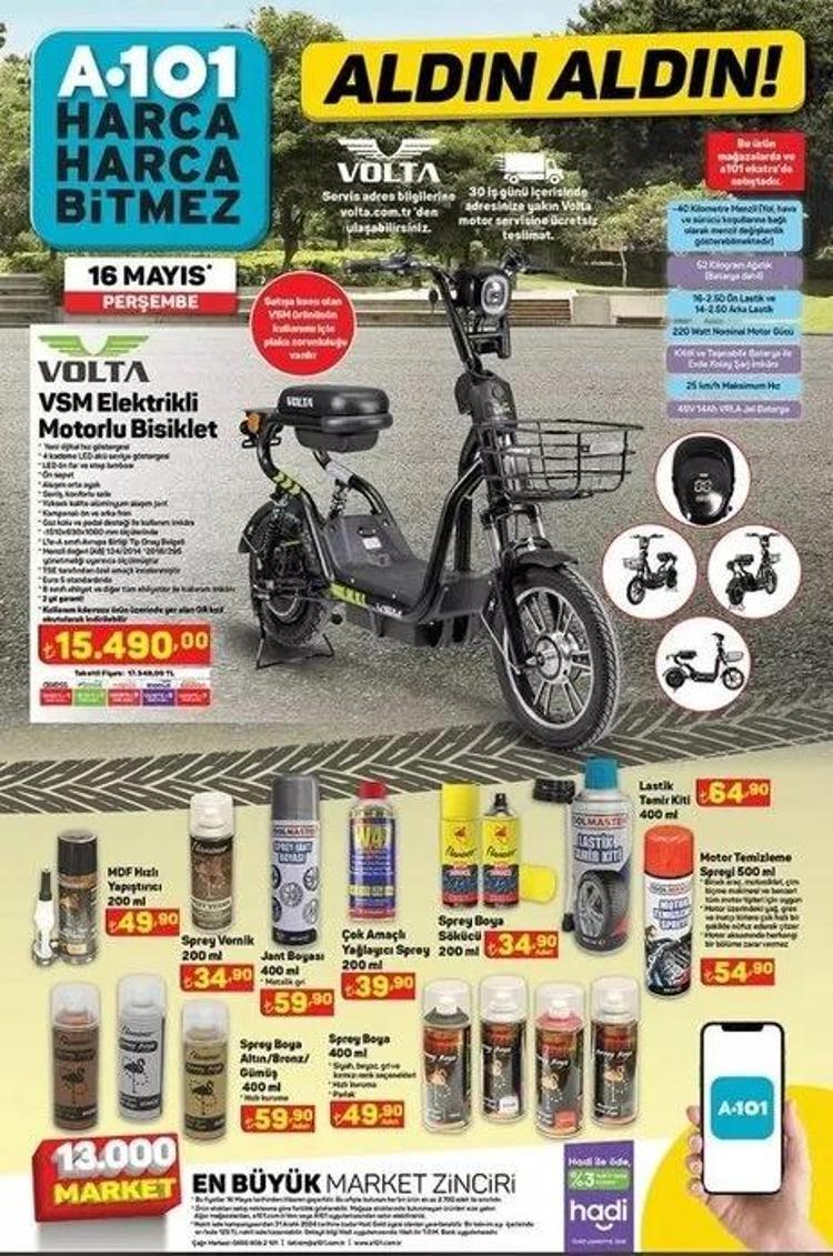 A101 17 Mayıs aktüel katalog: Bu Perşembe A101de kaçırılmaz indirimler | A101 Termos raflara geldi