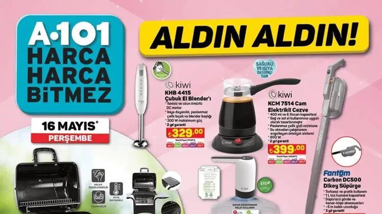 A101 17 Mayıs aktüel katalog: Bu Perşembe A101de kaçırılmaz indirimler | A101 Termos raflara geldi