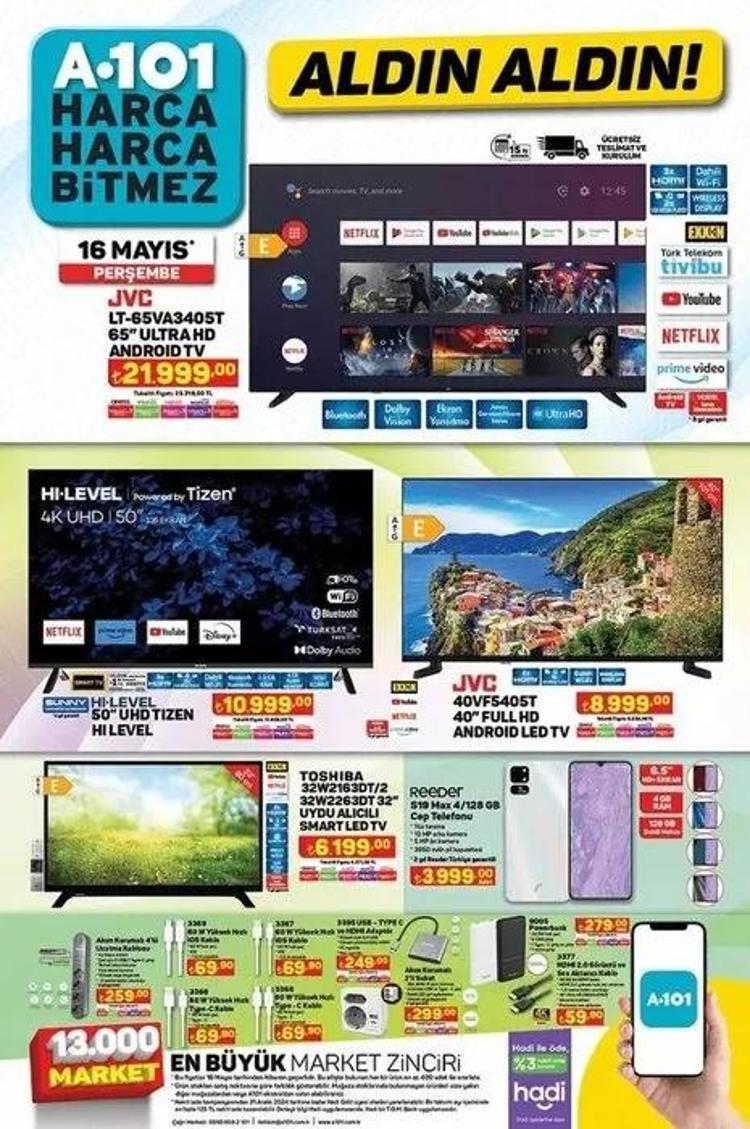 A101 17 Mayıs aktüel katalog: Bu Perşembe A101de kaçırılmaz indirimler | A101 Termos raflara geldi