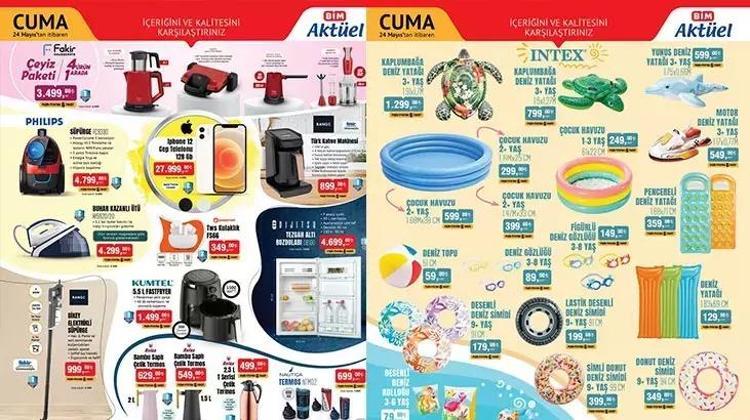 BİM 21-24 Mayıs aktüel: BİMde bu hafta Salı ve Cuma hangi ürünler satışa çıkacak