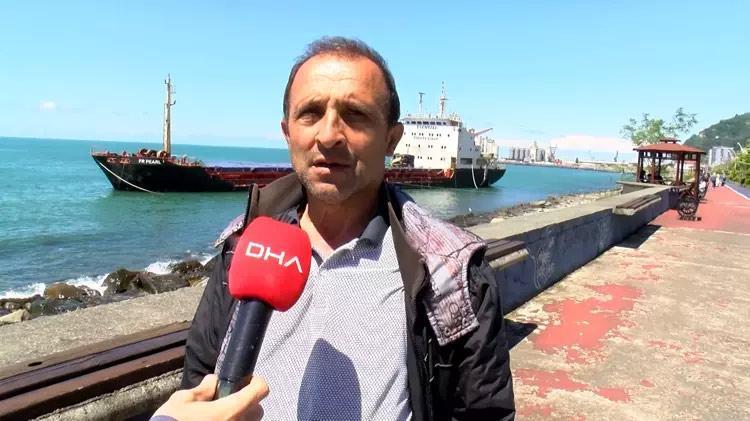 Gemi ağır hasar alıp karaya oturdu Günlerdir kurtarılmayı bekliyor