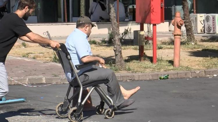 KURBANLIĞI YAKALAMAK İSTERKEN AYAK BİLEĞİNİ KIRDI