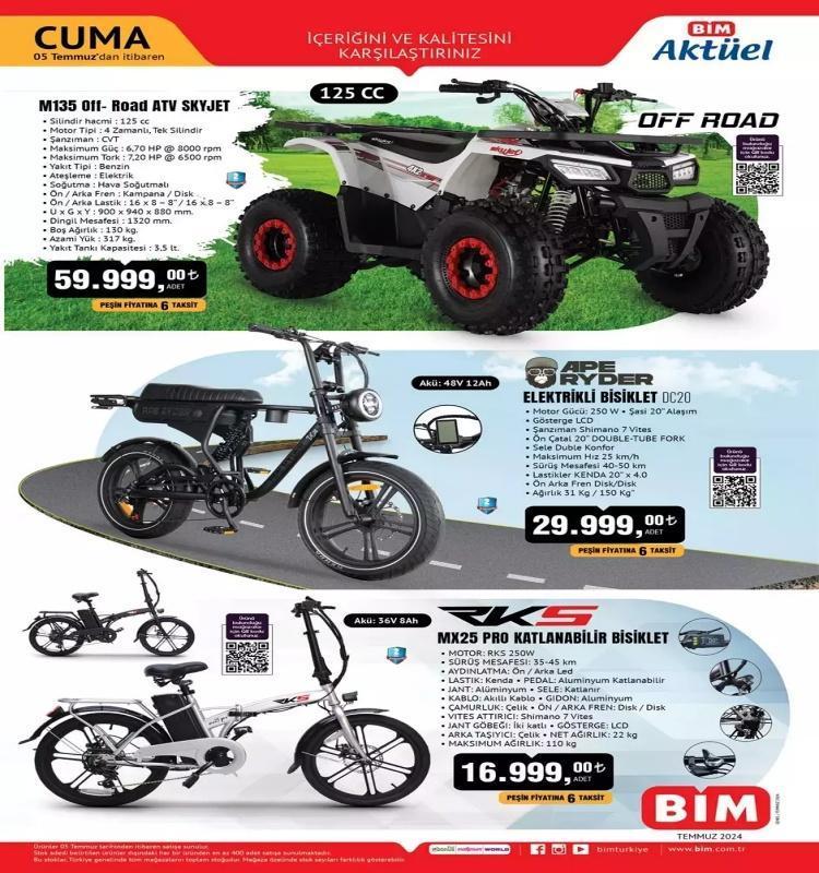 BİM 2-5 Temmuz aktüel katalog 2024: BİMde bu hafta Salı ve Cuma hangi ürünler satışta olacak