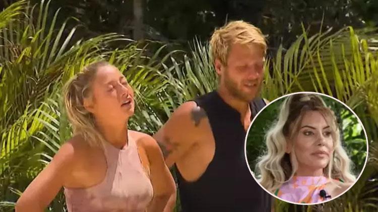 Survivor Yunus Emre’ye eşinin yanında Aleyna Kalaycıoğlu sorusu: ‘Sakin ol’