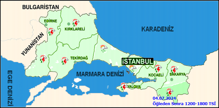 Meteoroloji son dakika duyurdu, çok kuvvetli geliyor Radarda göründü, İstanbul dahil 10 il için sarı kodlu uyarı: Dolu bekleniyor
