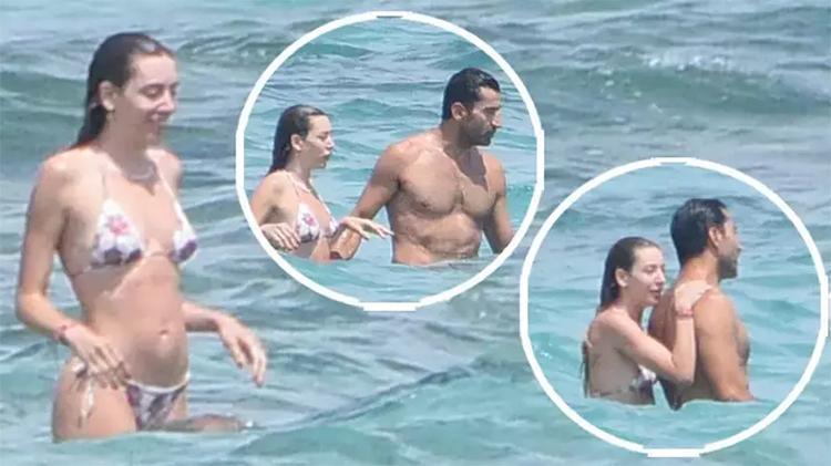 Kenan İmirzalıoğlu - Sinem Kobal çifti sezonu Çeşmede açtı Denizde keyifli anlar yaşadılar
