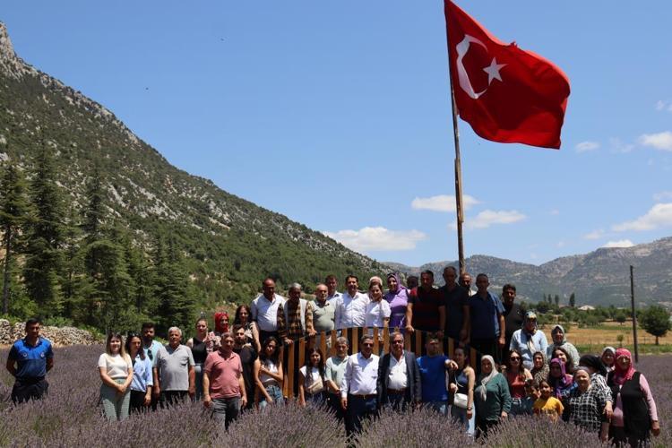 Adana Feke Lavanta Festivaline kalkınma arası
