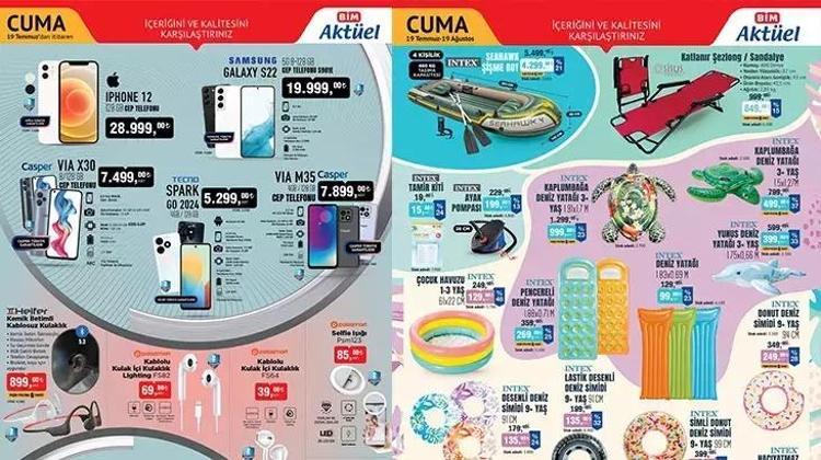 BİM 16-19 Temmuz aktüel katalog 2024: BİMde bu hafta neler var İphone 12 128 GB satışa çıkıyor