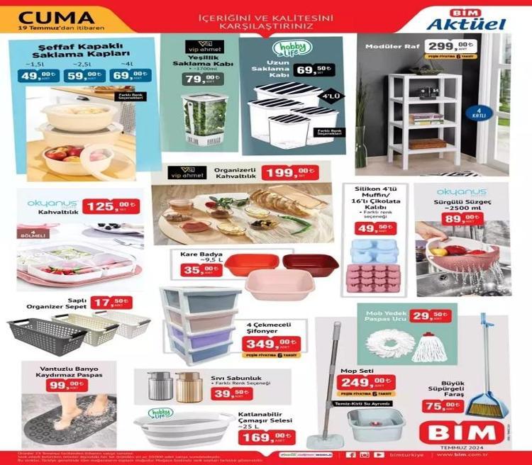 BİM 16-19 Temmuz aktüel katalog 2024: BİMde bu hafta neler var İphone 12 128 GB satışa çıkıyor