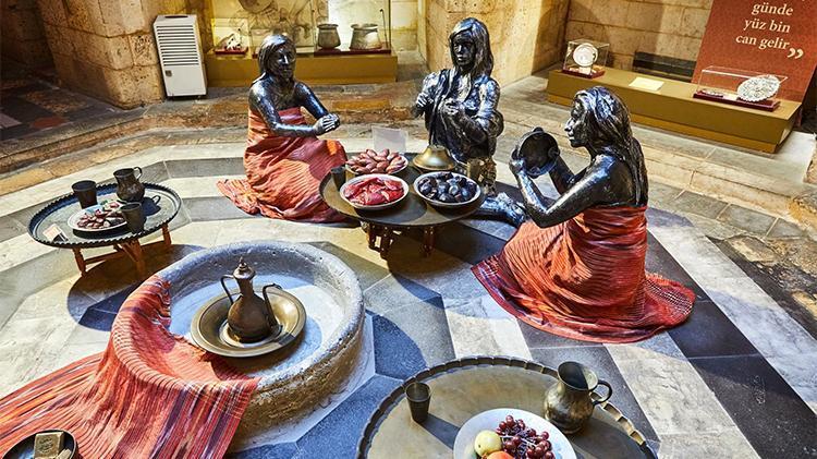 Gaziantep Hamam Müzesi büyüleyici bir zaman yolcuğuna davet ediyor