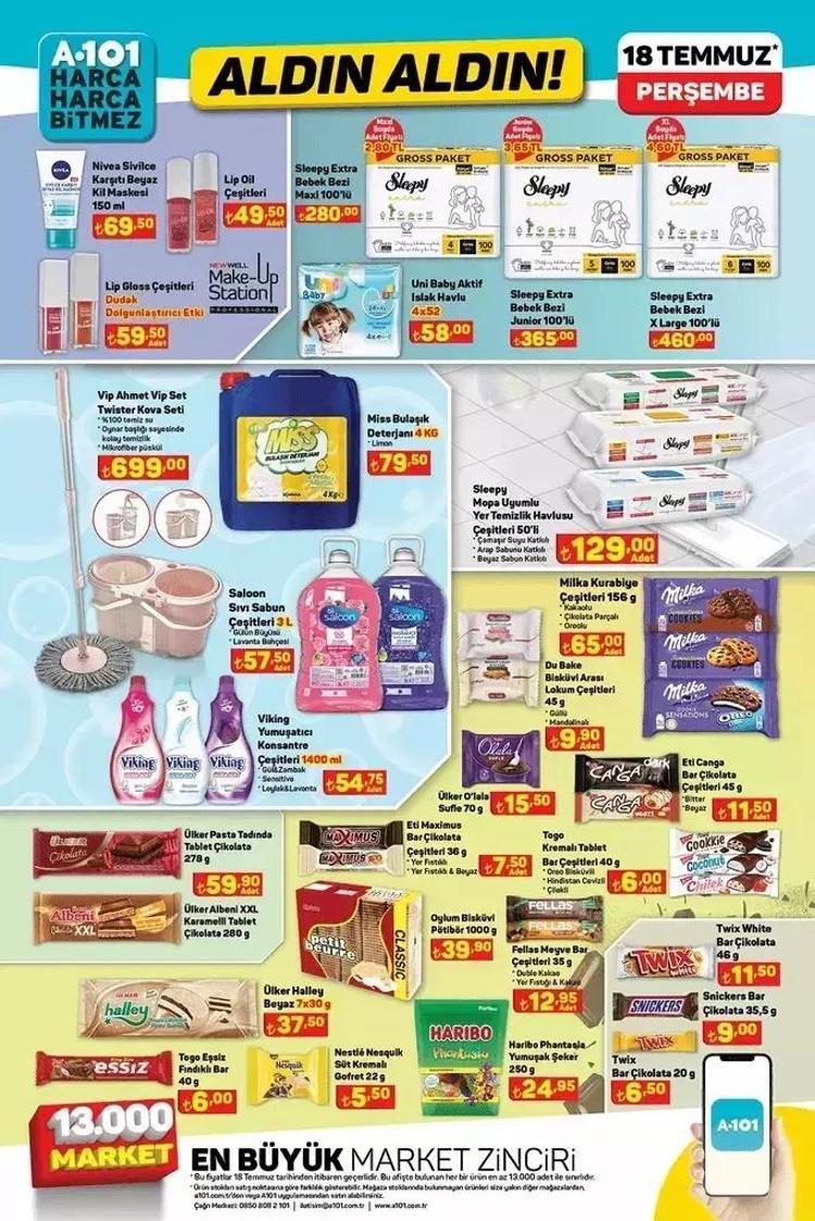 A101 18 Temmuz aktüel katalog: Bu hafta A101de neler var