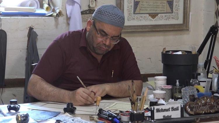 Gaziantepte Kuran-ı Kerim aşkını eserlerine yansıtıyor 40 yılını verdi tek bir dileği var