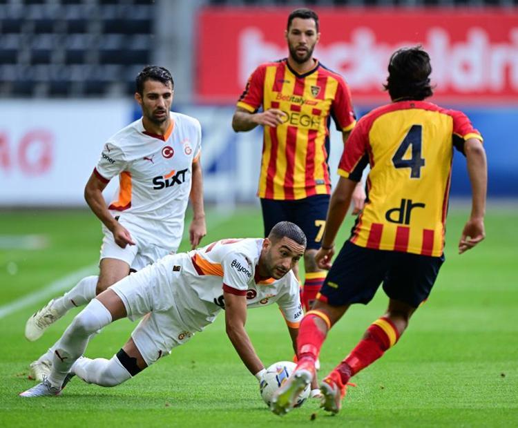 Galatasaray, Lecceyi mağlup etti Heyecan D-Smartta yaşandı