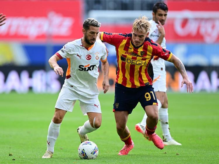 Galatasaray, Lecceyi mağlup etti Heyecan D-Smartta yaşandı