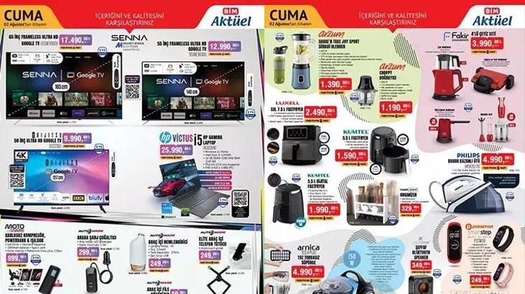 BİM aktüel 30 Temmuz- 2 Ağustos katalog 2024: BİMde son Temmuz kampanyası var Bu hafta BİMde hangi ürünler indirimli