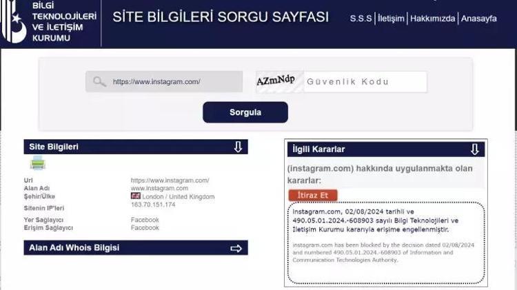İnstagram bugün açık mı, açılır mı 5 Ağustos İnstagram erişim engeli son dakika bilgisi