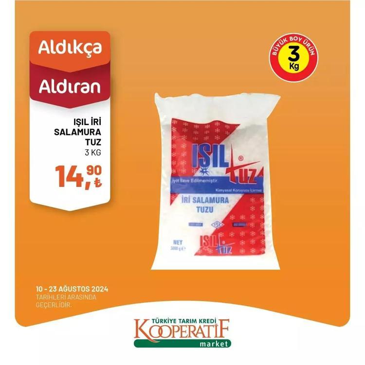 Tarım market 13-23 Ağustos katalog 2024: Tarım Kredi Markette indirimli ürünler hangileri Ayçiçek yağı ne kadar
