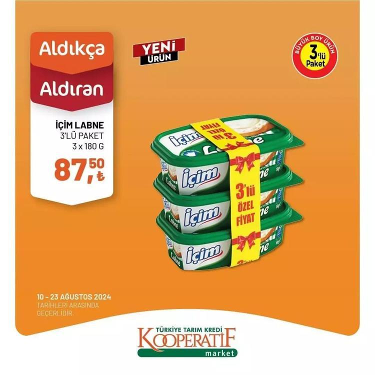 Tarım market 13-23 Ağustos katalog 2024: Tarım Kredi Markette indirimli ürünler hangileri Ayçiçek yağı ne kadar