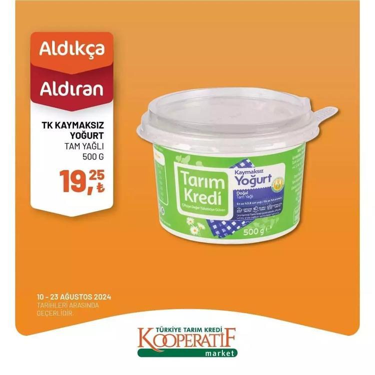 Tarım market 13-23 Ağustos katalog 2024: Tarım Kredi Markette indirimli ürünler hangileri Ayçiçek yağı ne kadar