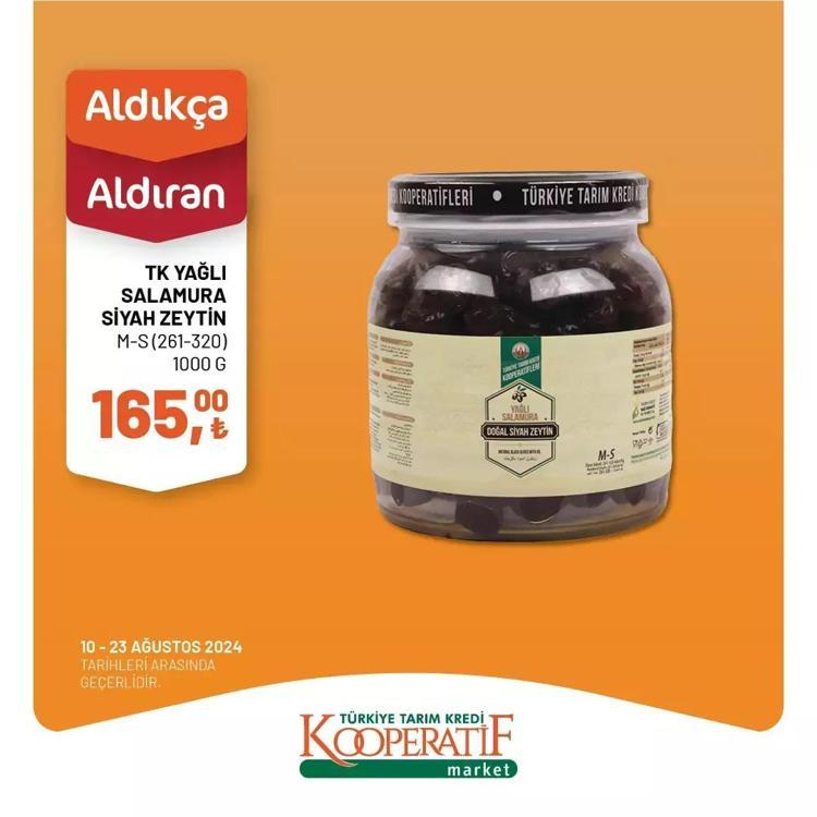 Tarım market 13-23 Ağustos katalog 2024: Tarım Kredi Markette indirimli ürünler hangileri Ayçiçek yağı ne kadar